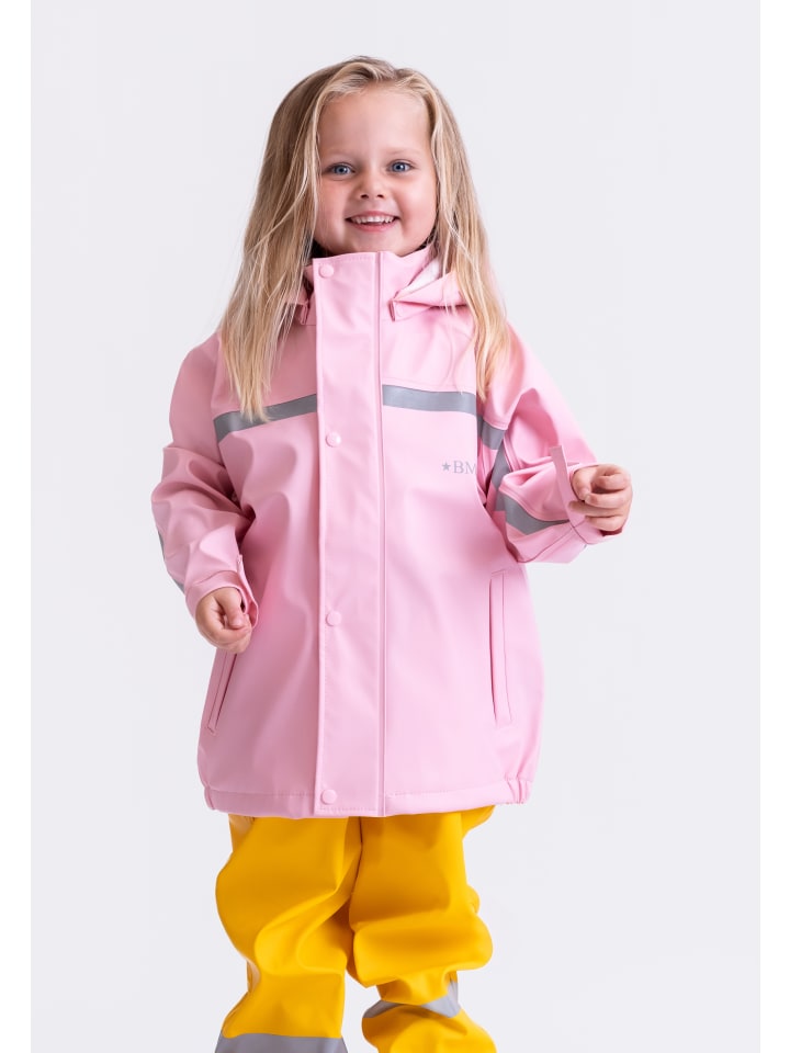 Regenjacke für Mädchen rosa
