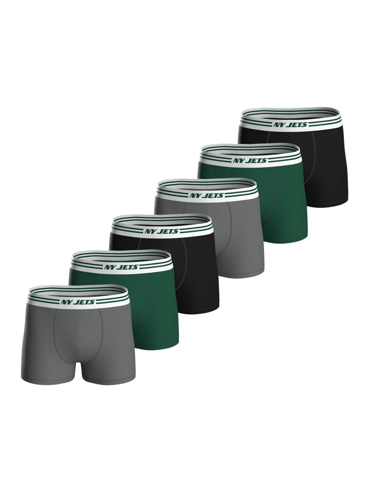 Boxer NY Jets in GRN/MGR/BLK