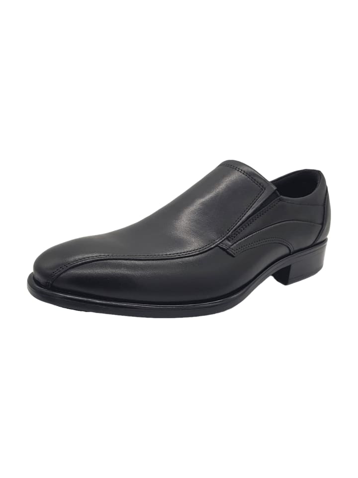 Klassische Slipper in Schwarz