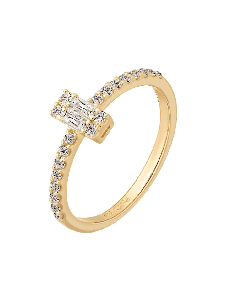 925/- Sterling Silber in gelb