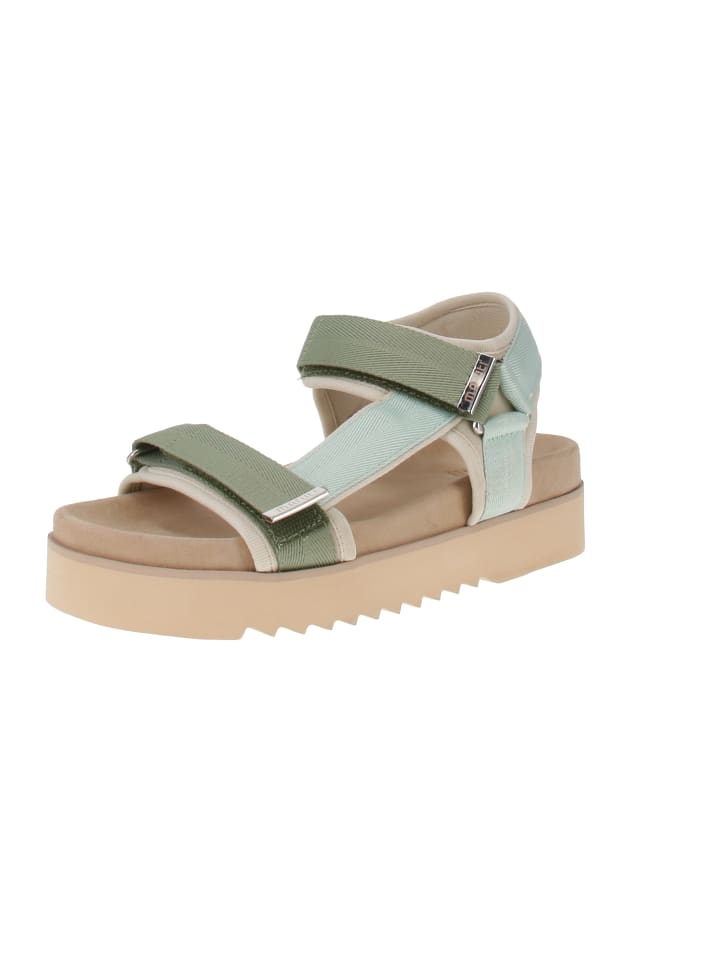 Sandalen Beau Textile in Grün