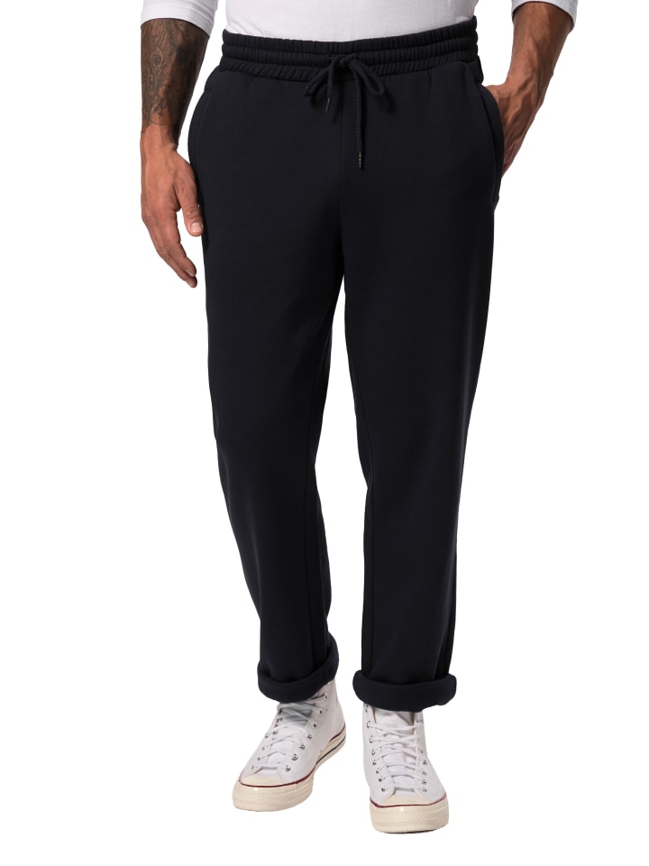 Lange Sweathose in dunkel marine