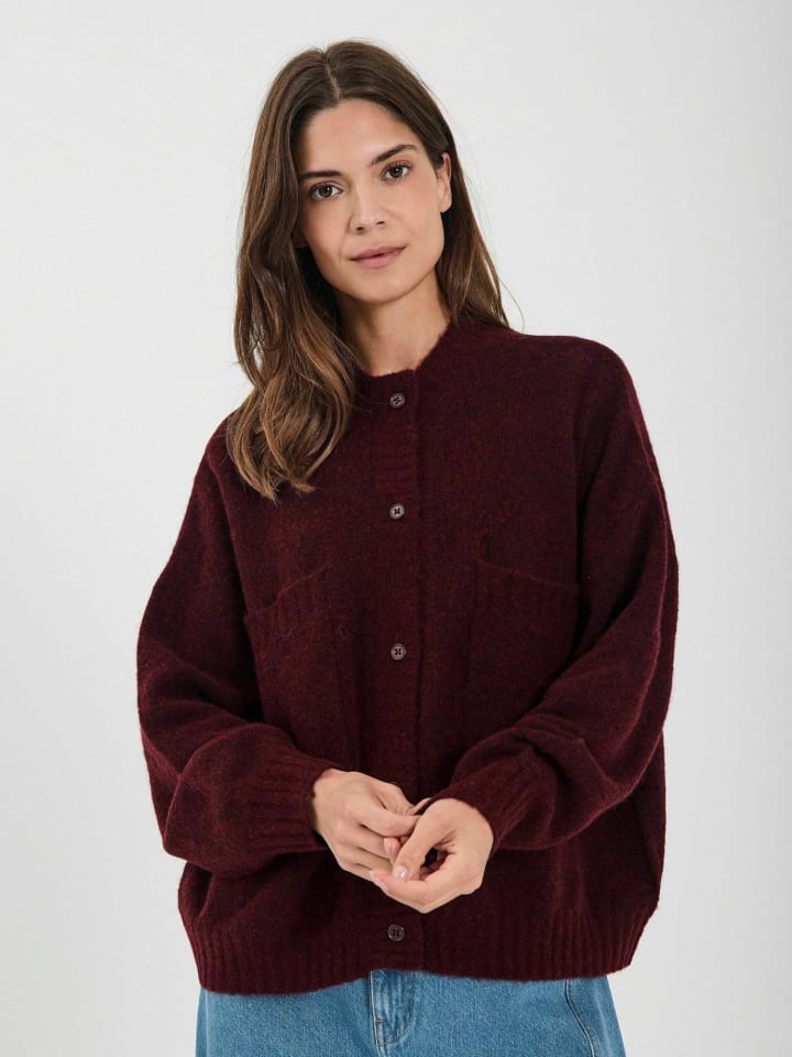 Pullover Halli knit in Bordeaux