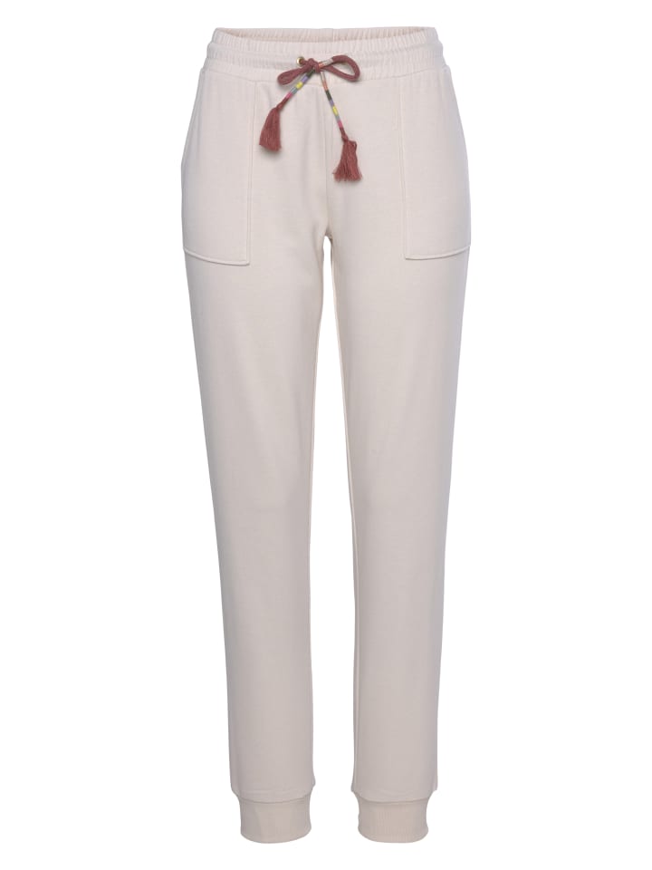 Sweathose in creme