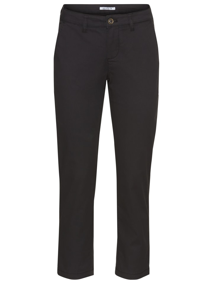 7/8-Hose in schwarz