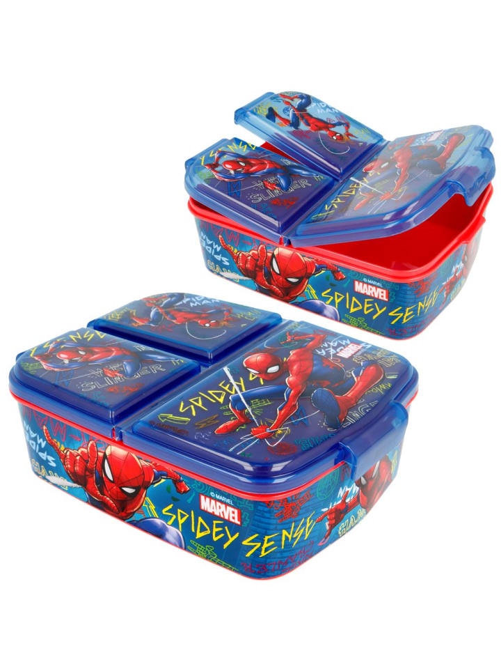 P:os Brotdose Peppa Pig | 3-Fach Lunchbox Für Kinder | BPA-frei