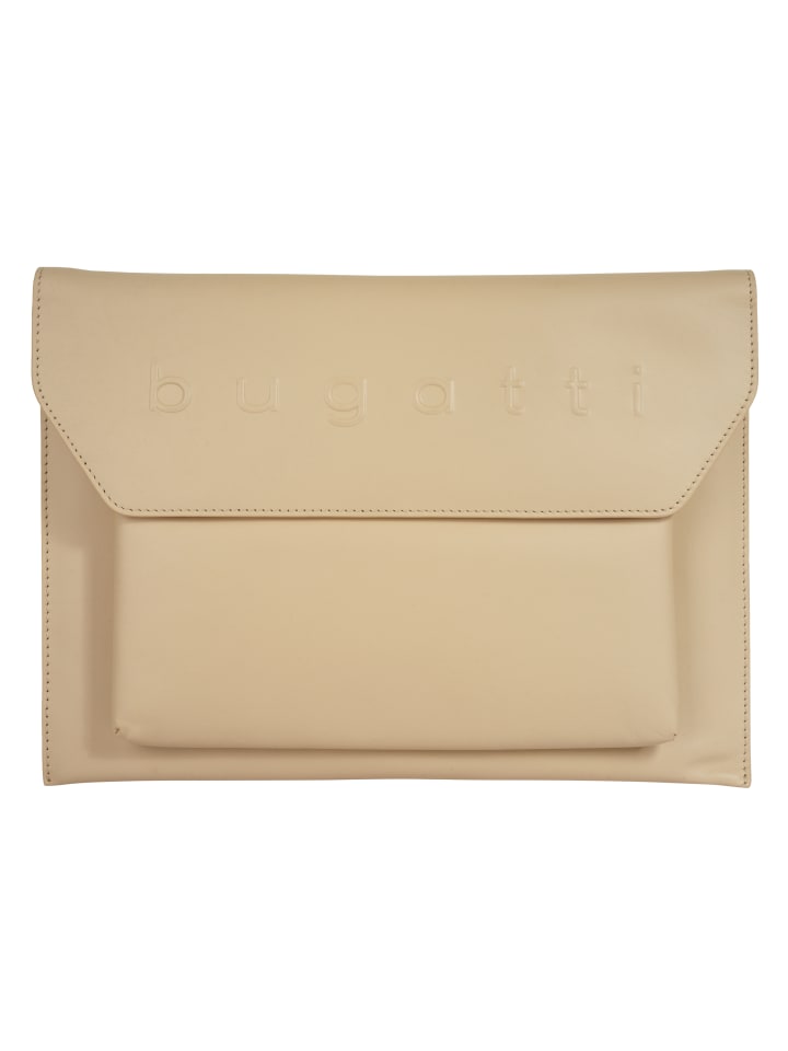 Dokumententasche DAPHNE echt Leder in beige