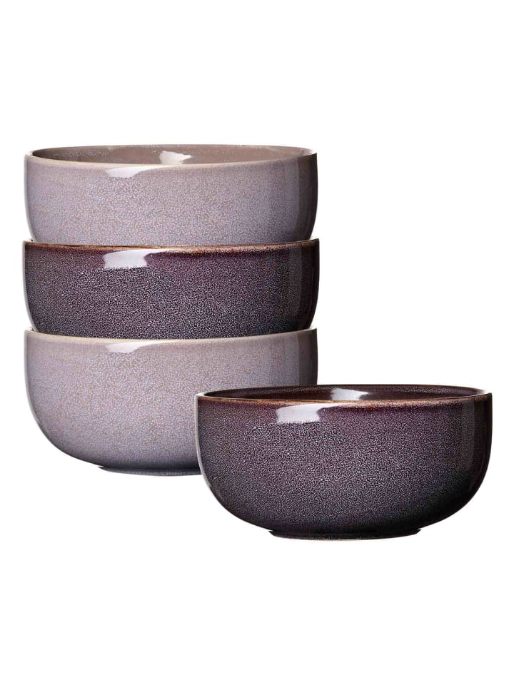 4er Set Müslischalen Matilda in Beere ø 14,5 cm