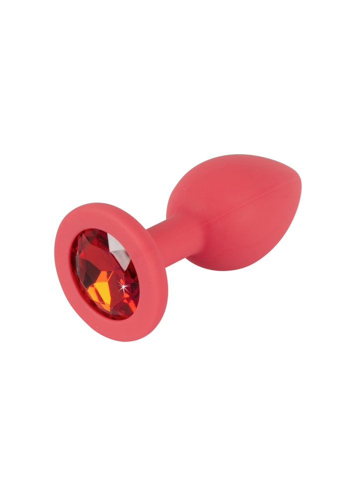 Analplug Jewel Red Plug Small in rot