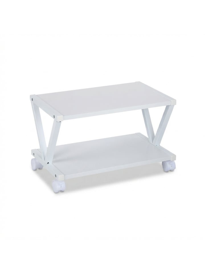 Druckerständer in Weiß - (B)44 x (H)28 x (T)28,5 cm