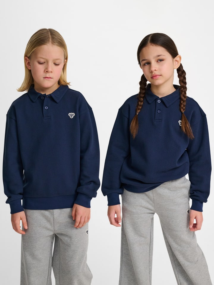 Polo Hmljr Loose Kinder in DRESS BLUES
