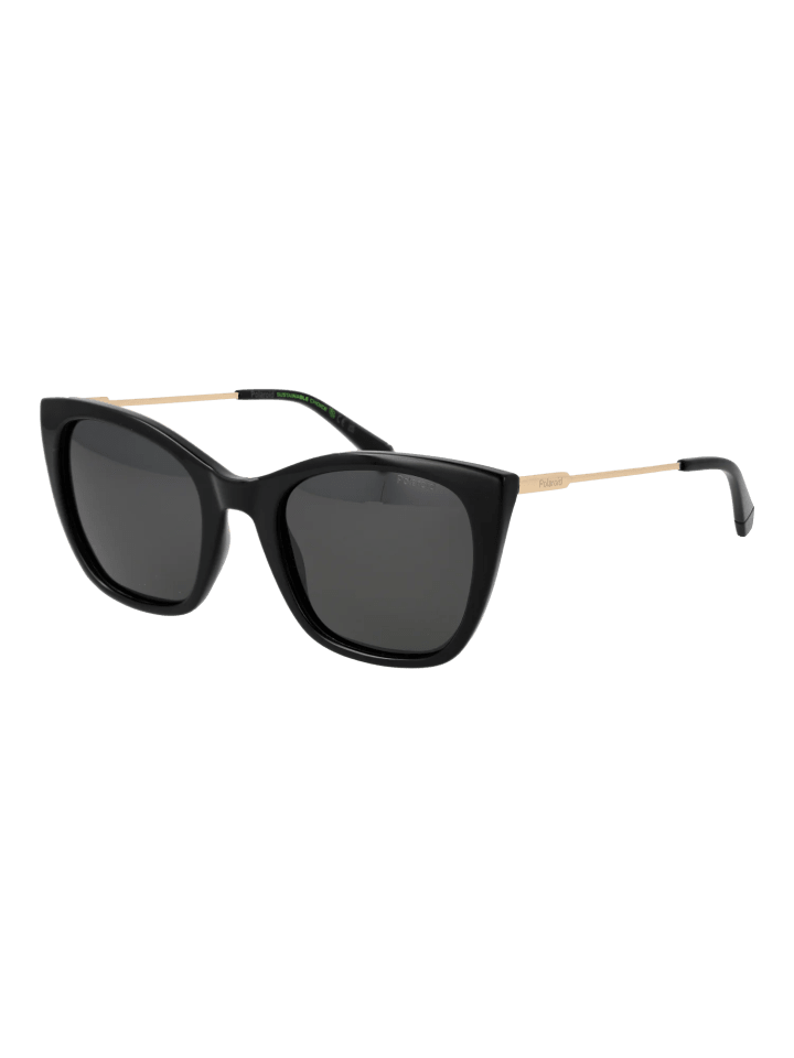Frauen Sonnenbrille Katzenauge Schwarz