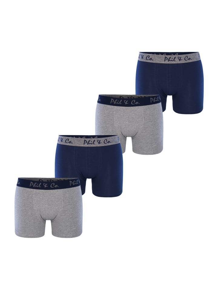 Retro Pants Jersey in navy-grau