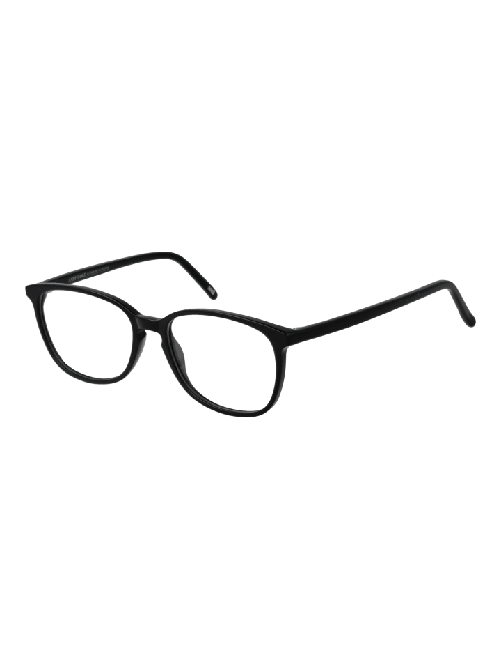 Unisex Optische Fassungen Oval Schwarz