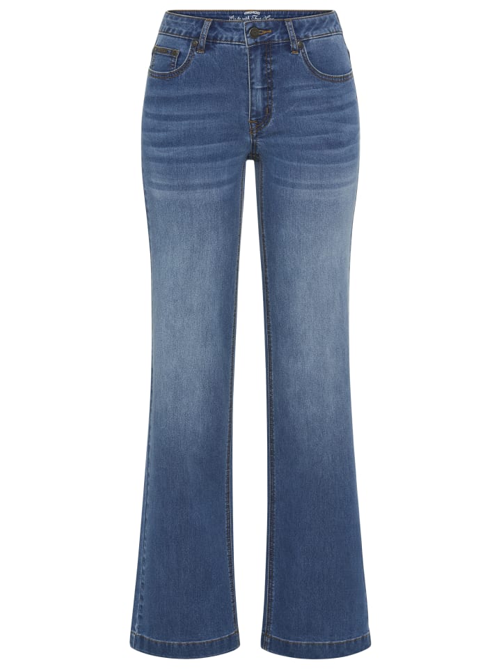 Comfort-fit-Jeans in blue used