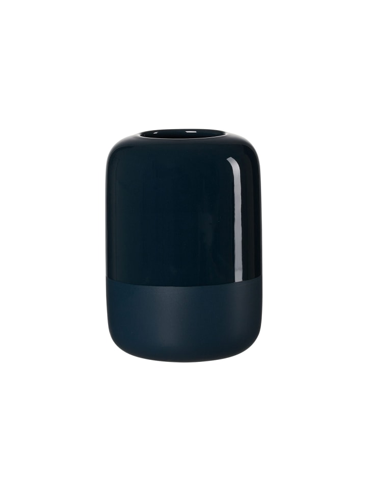 Vase Dome in 20 cm in Blau