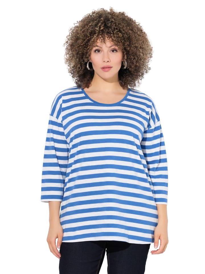 Shirt in ägäisblau