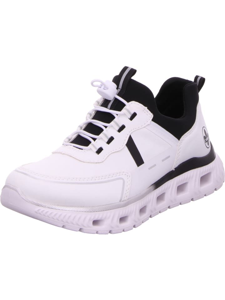 Sneaker in weiss/bianco/schwarz