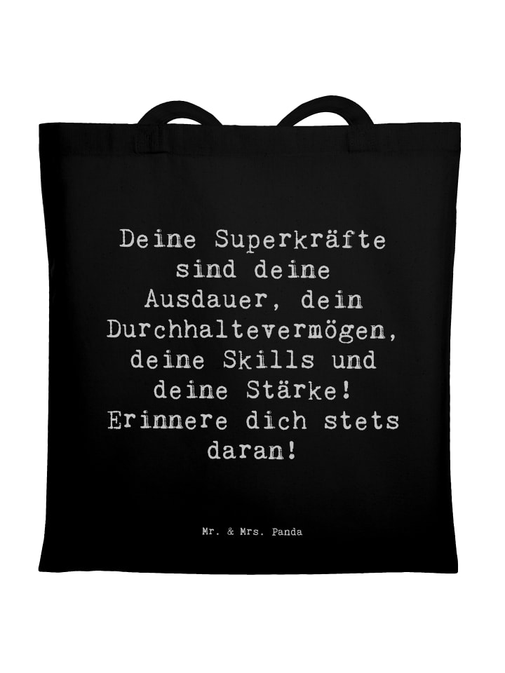 Shopper Bag Spruch Sportliche Wettkämpfe Superk... in Schwarz