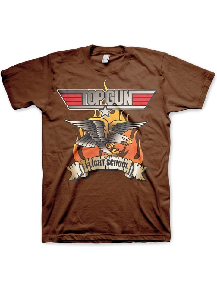 T-Shirt in Braun