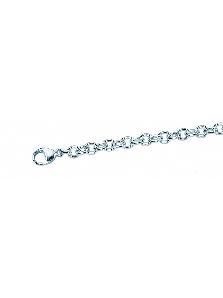 Damen 925 Silber Anker Armband 80 cm Ø 5,1 mm in silber