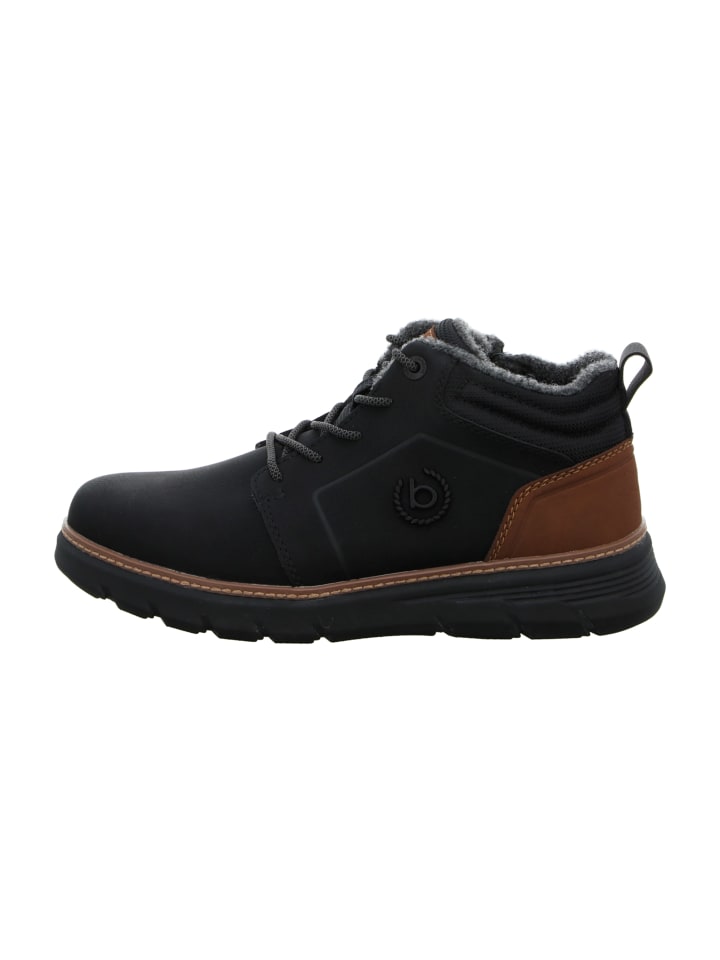 Schnürboots in Schwarz