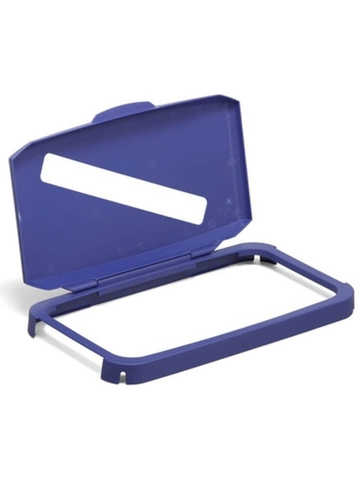 Klappdeckel Durabin 60 Einwurfschlitz blau