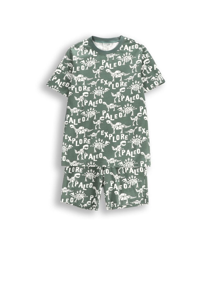 Jungen-Pyjama in olivgrün
