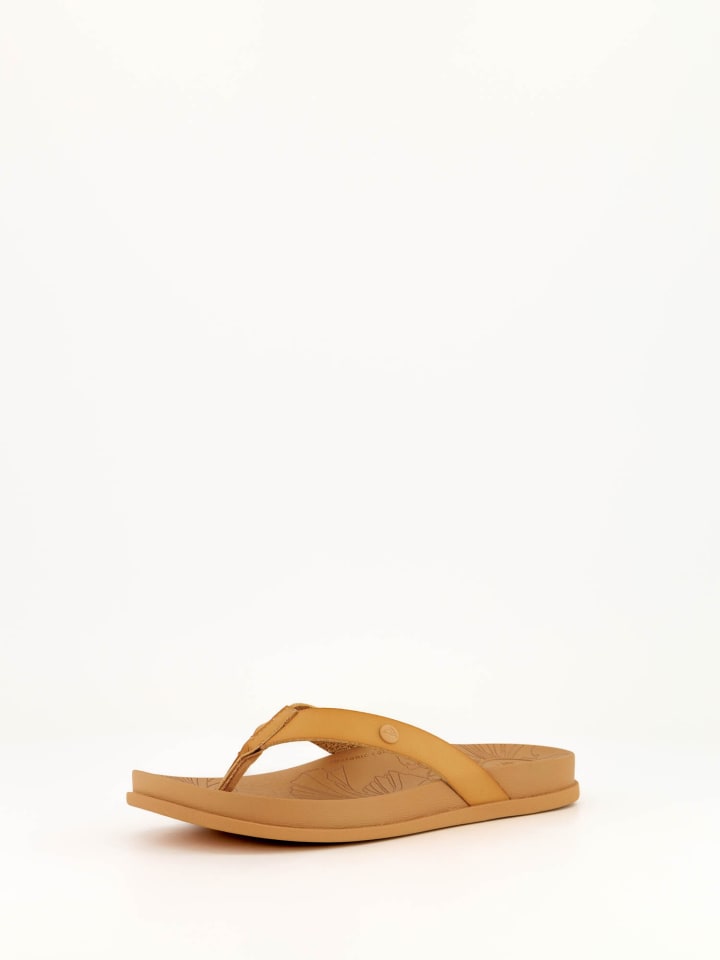 Zehentrenner Sandale Cushion Porto Cruz in Natural