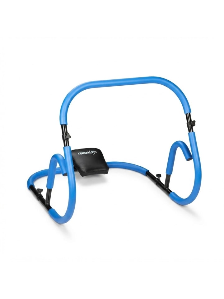 Bauchtrainer in Blau/ Schwarz - (B)71 x (H)66 x (T)71 cm