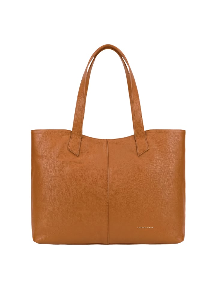 Schultertasche in COGNAC