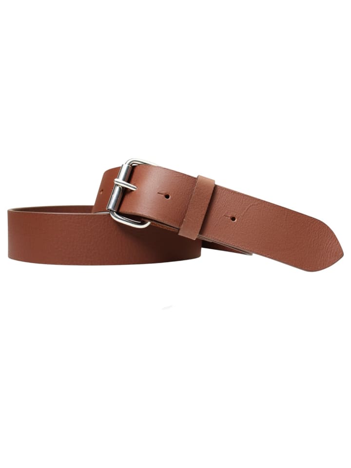 Herren Ledergürtel in Cognac
