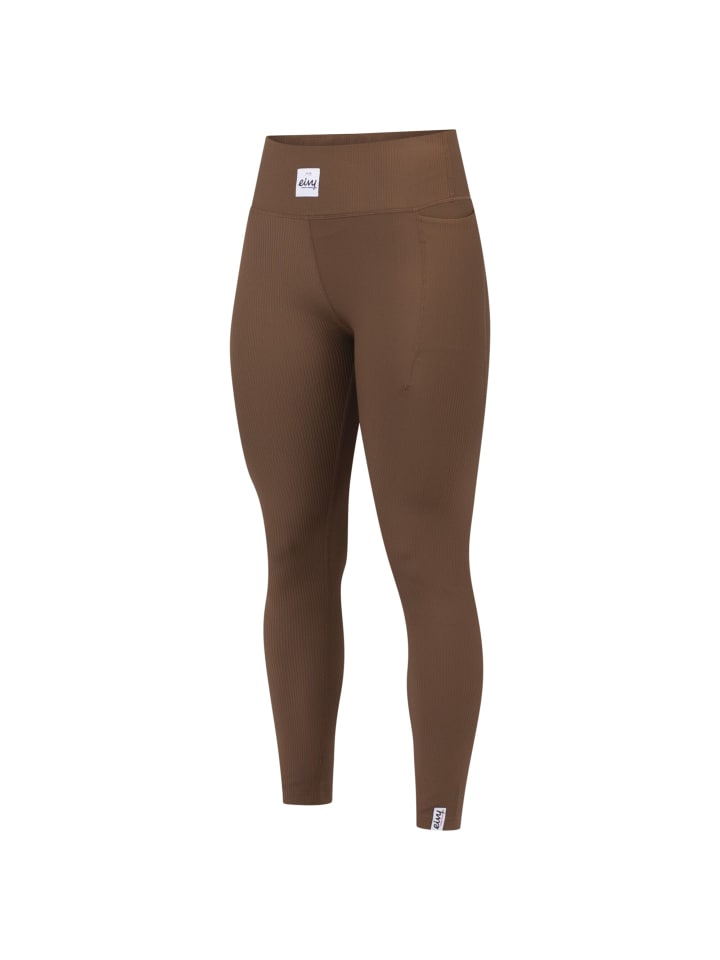 Funktionstights Pocket Rib Tights in Brown