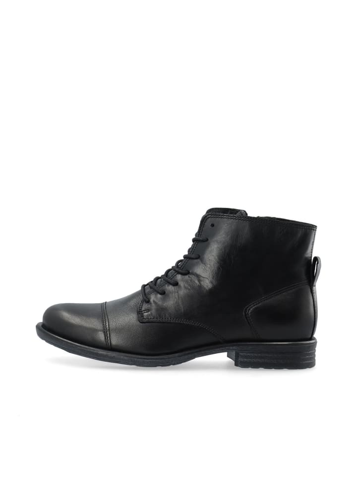 Lederstiefel in Black