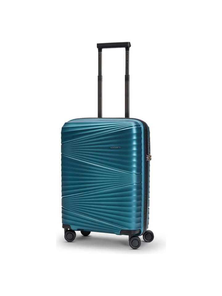 Collection 02 THE CABIN 4 Rollen Kabinentrolley 55 cm turquoise metallic 2