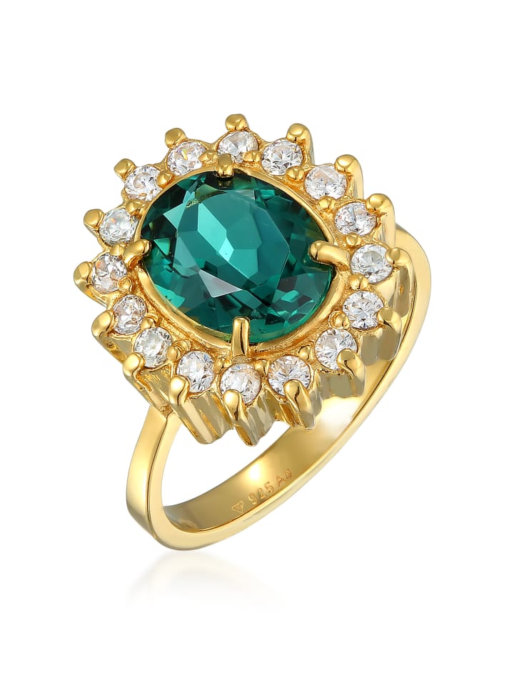 Ring 925 Sterling Silber in Gold
