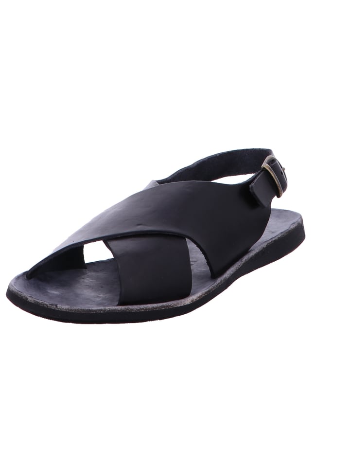 Sandale in schwarz