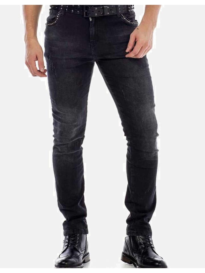 Jeans in schwarz