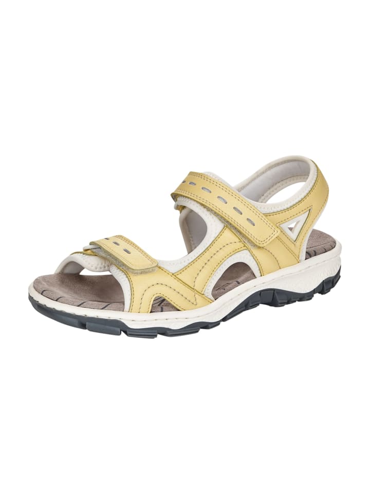 Trekkingsandalen in Gelb