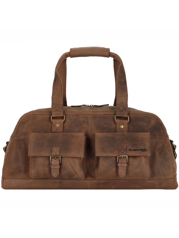 Montenegro Weekender Reisetasche Leder 60 cm natur