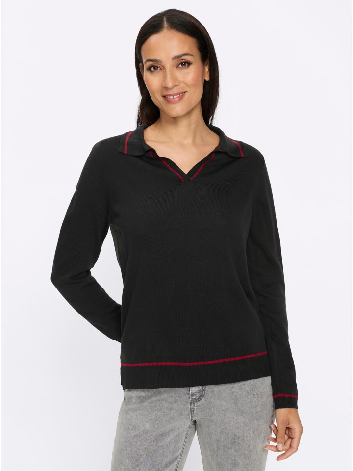 Pullover in schwarz