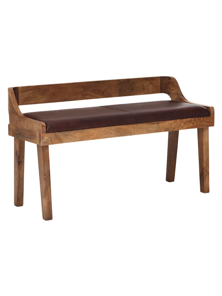 Sitzbänk in Braun / Mango / 108x43x63