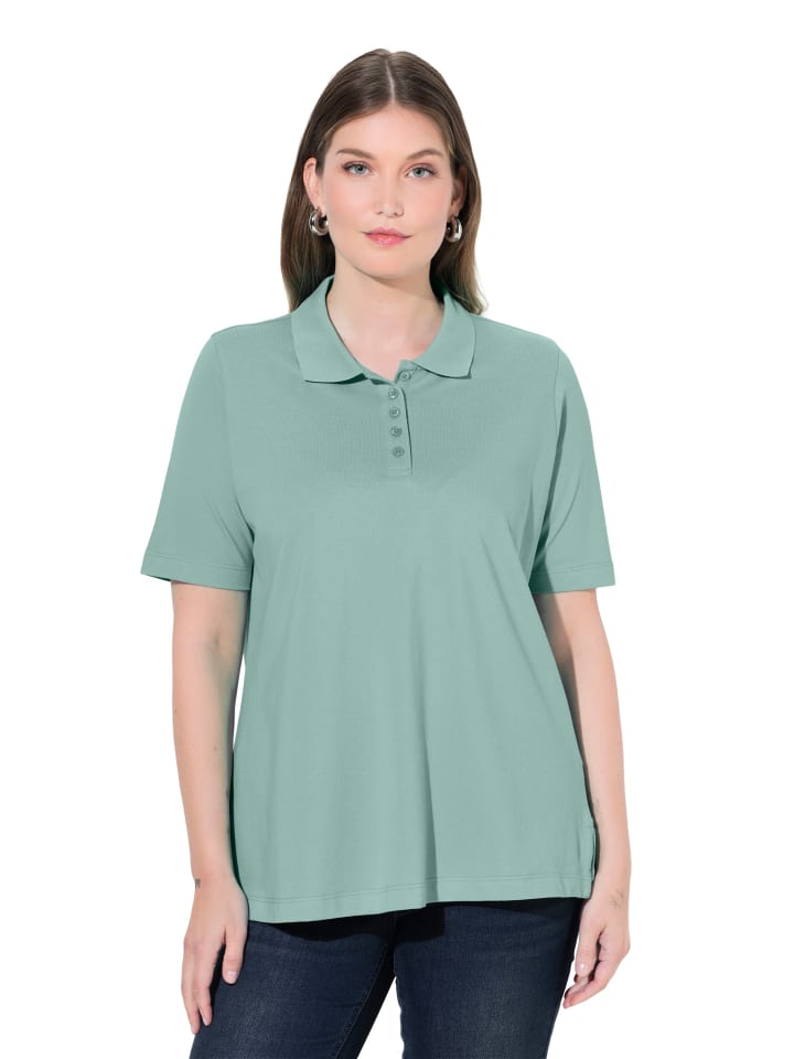 Poloshirt in helles moosgrün