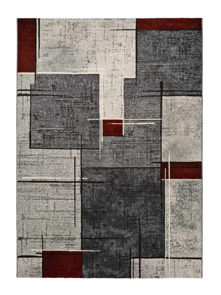 Kurzflor-Teppich DREAMS in grau