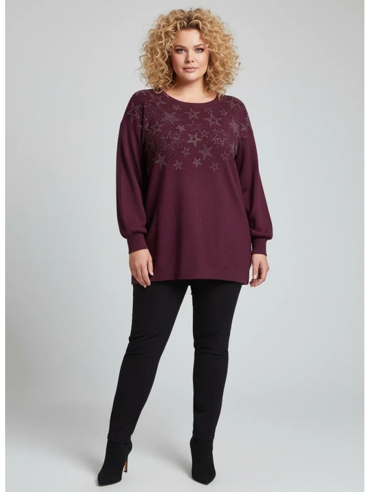 Blouse in Bordeaux