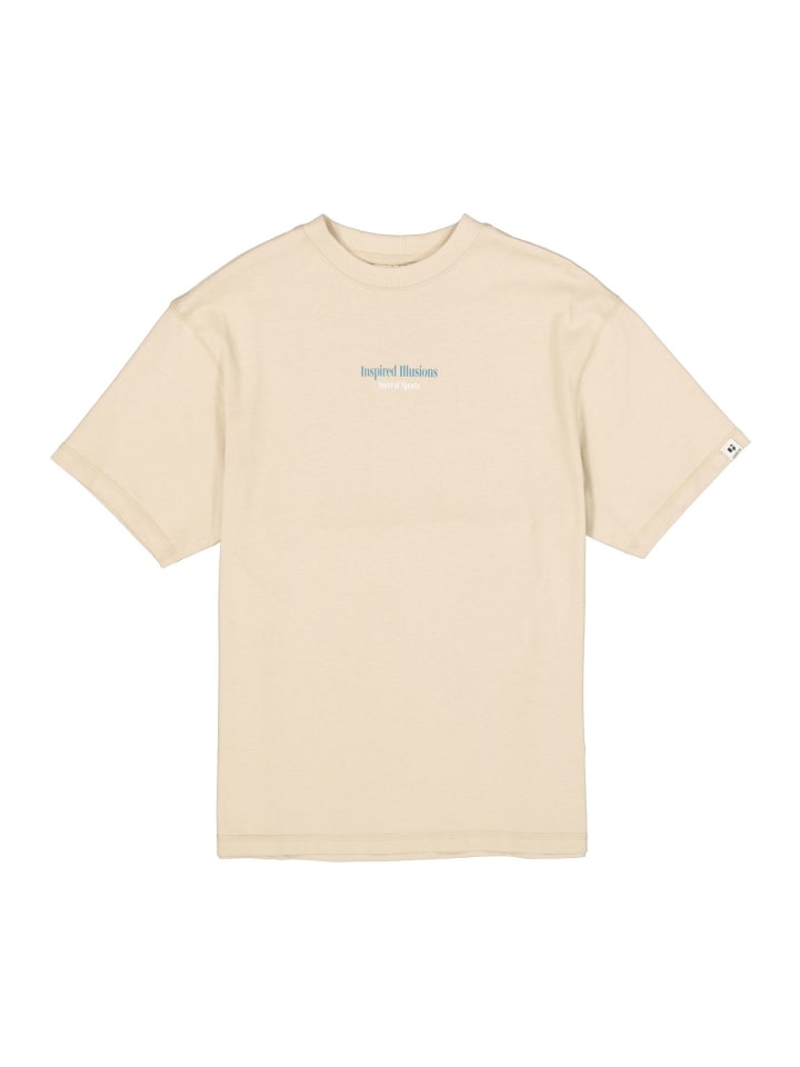 T-Shirt mit Rückenprint in dune