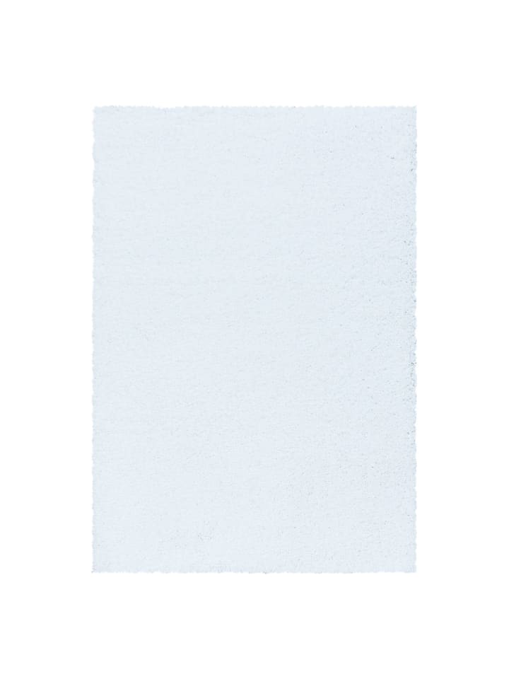 Hochflor Teppich Sima in Weiß