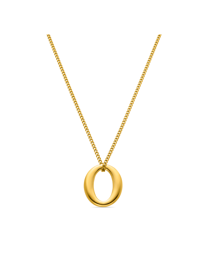 Halskette Ausa mit 18 Karat Gelbgold-Finish – AUSA