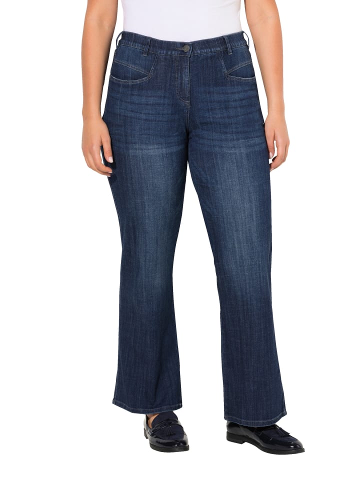 Jeans in rinsed wash