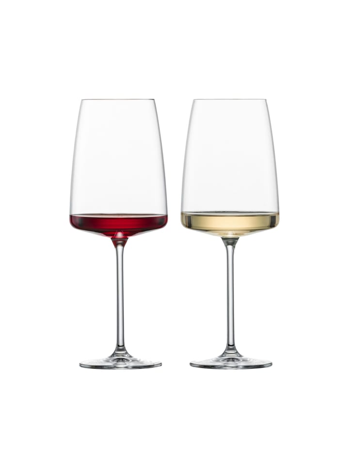 2er Set Weingläser Vivid Senses in 535 ml in transparent